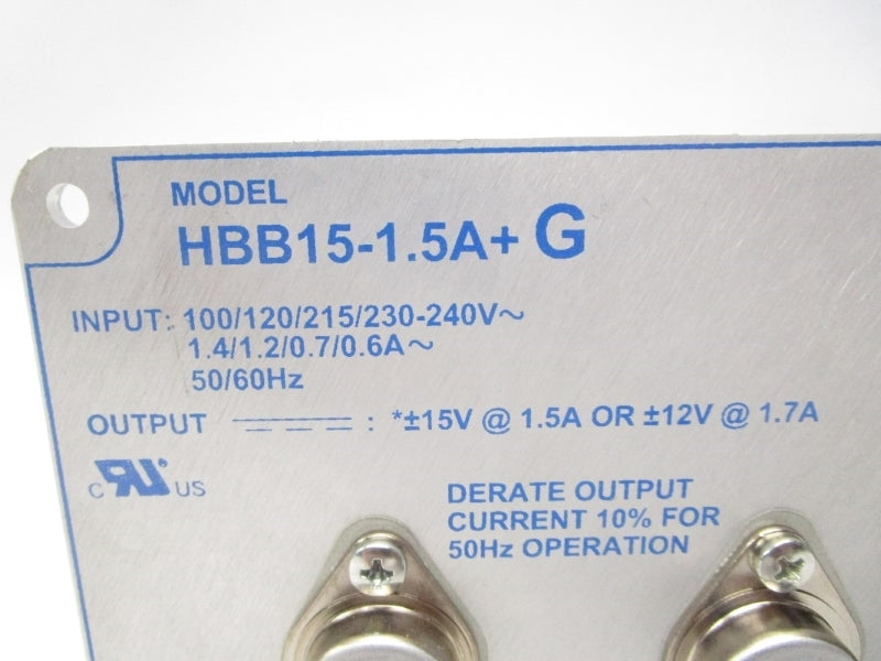 CONDOR HBB15-1.5A+ 240V 0.6A NSMP