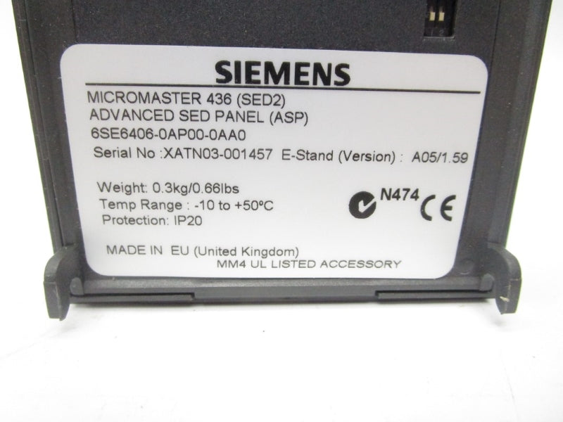 SIEMENS SED2-AOP1 NSMP