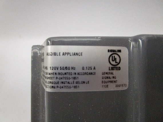EDWARDS SIGNALING 876-N5 120VAC 0.125A NSMP