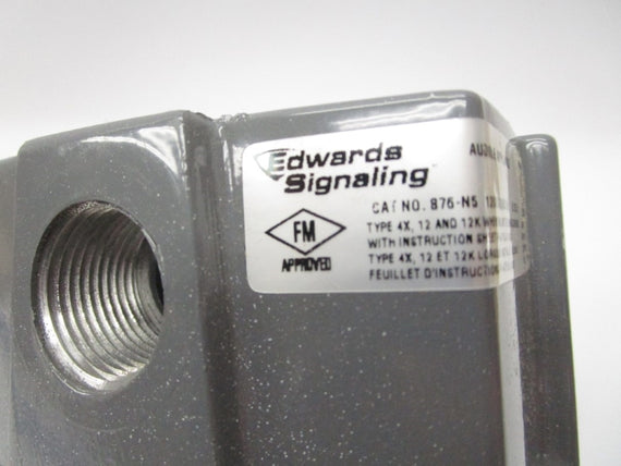 EDWARDS SIGNALING 876-N5 120VAC 0.125A NSMP