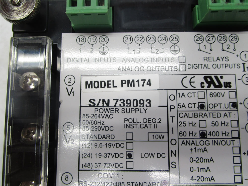 SATEC PM127E PM174 UNMP
