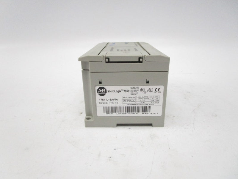 ALLEN BRADLEY 1761-L16AWA SER. E F/W 1.0 100/120VAC NSNP