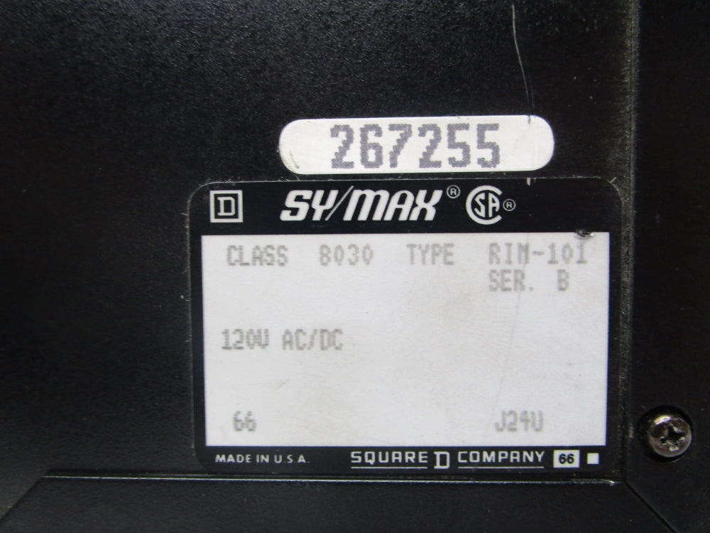 SQUARE D 8030RIM-101 SER. B NSNP