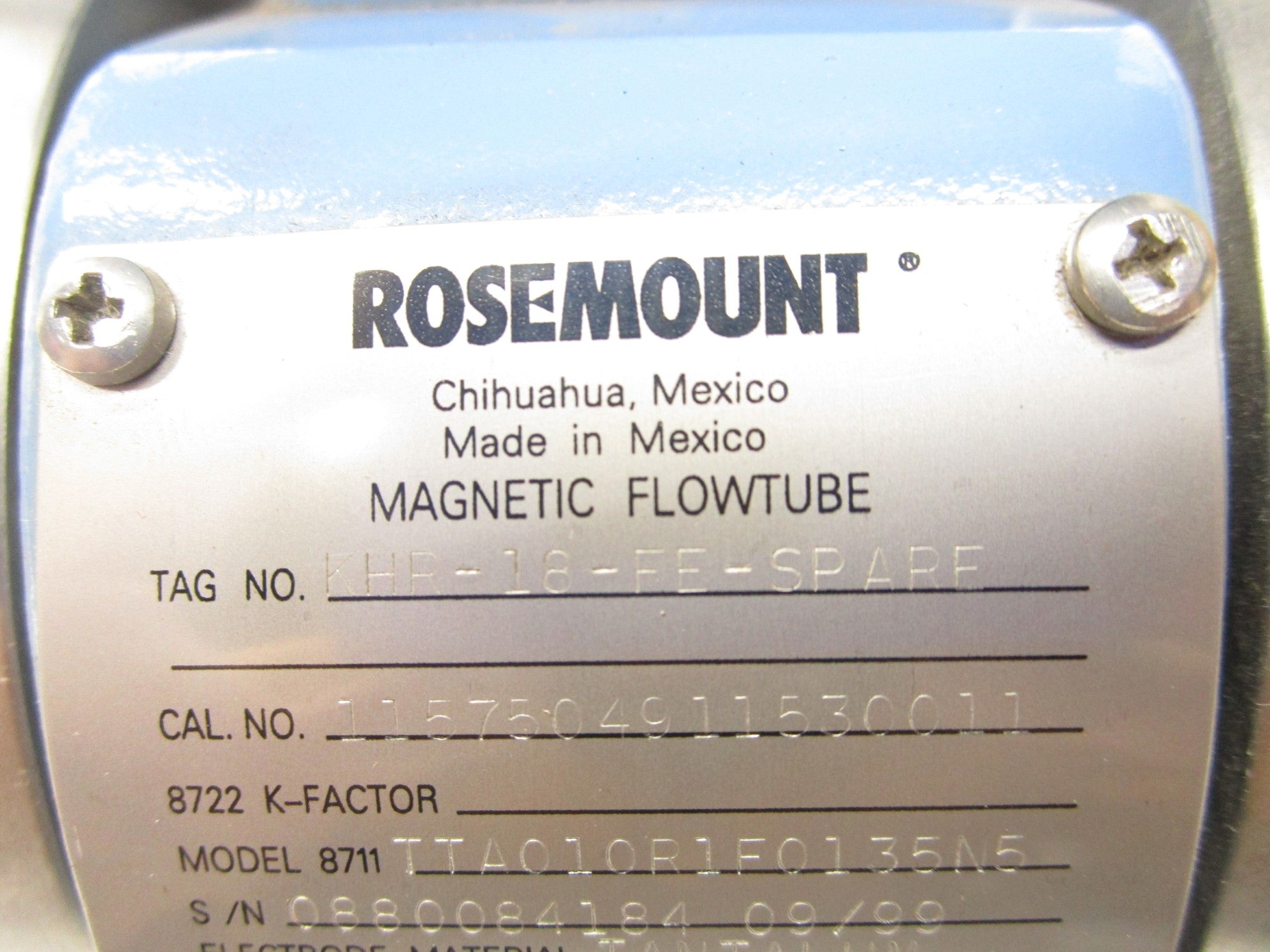 ROSEMOUNT 8711TTA010R1F0135N5 NSNP
