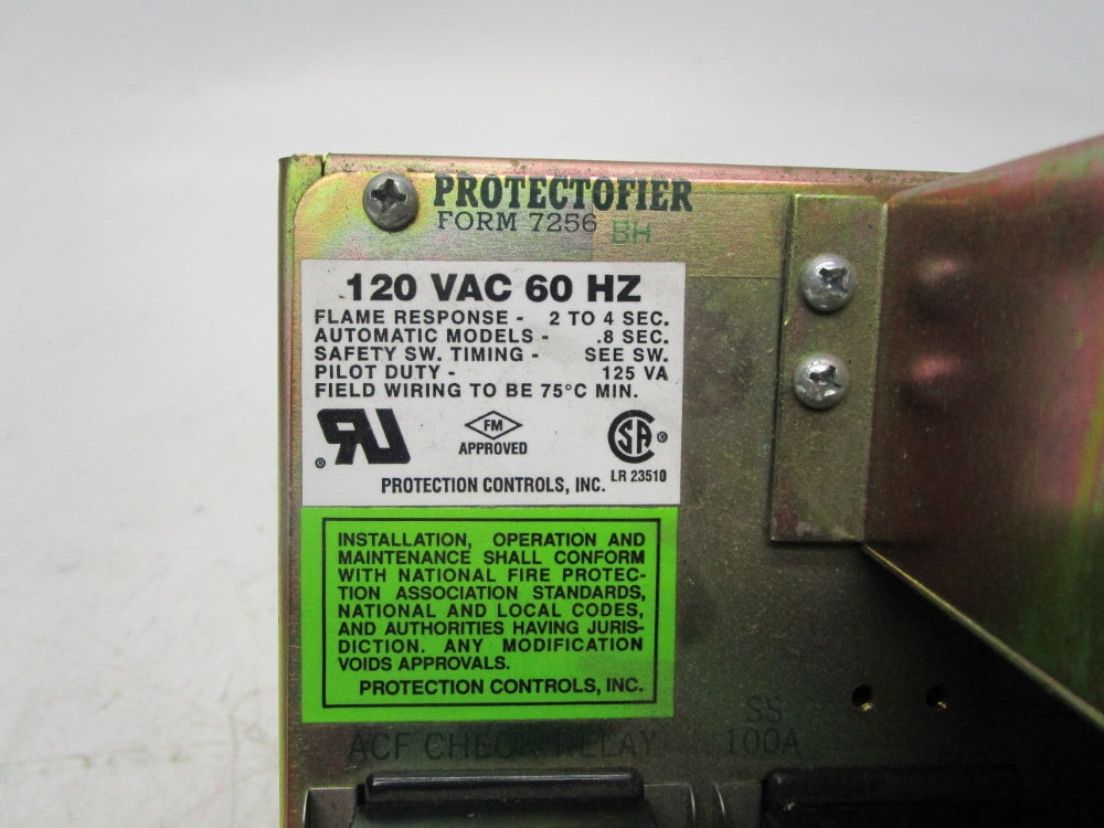 PROTECTION CONTROLS 7256 UNMP