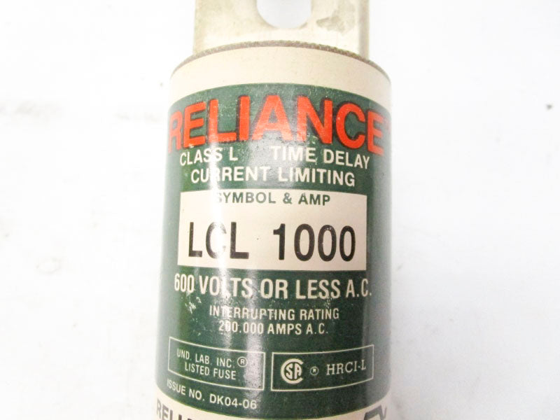 RELIANCE ELECTRIC LCL1000 600VAC 1000A NSMP