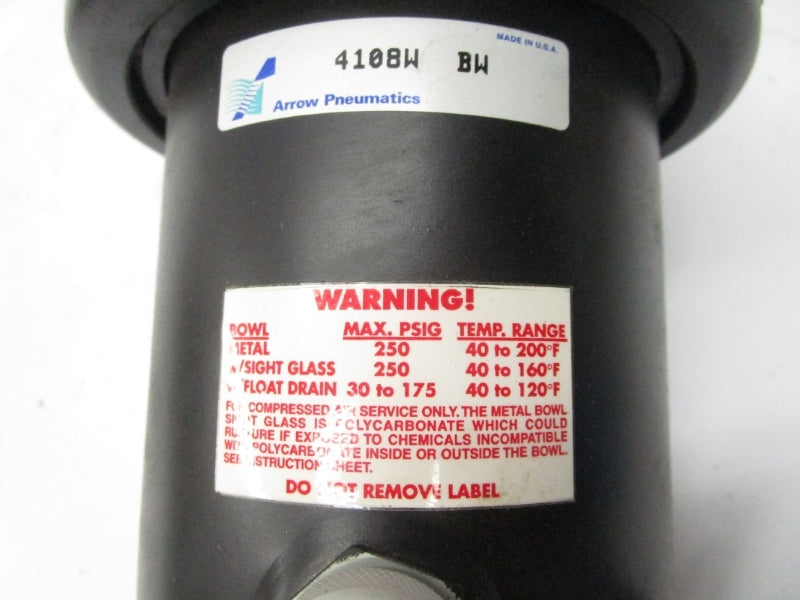 ARROW 4108W-BW 250PSI NSNP