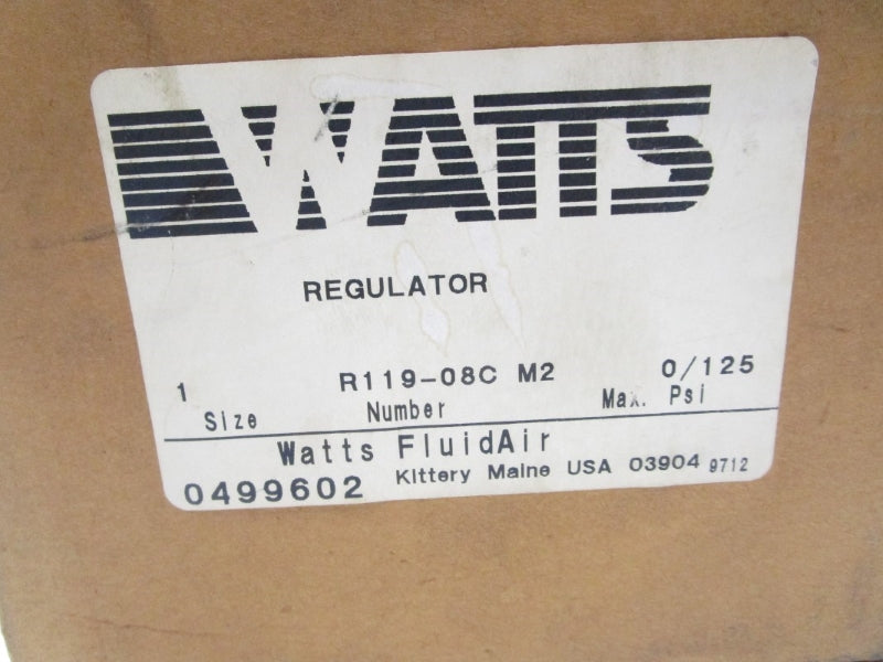 WATTS R119-08CM2 300PSI NSMP