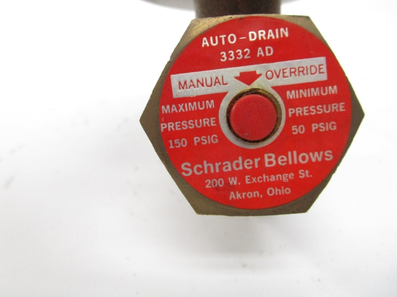 SCHRADER BELLOWS 3538-3670 150PSI 120'F NSNP