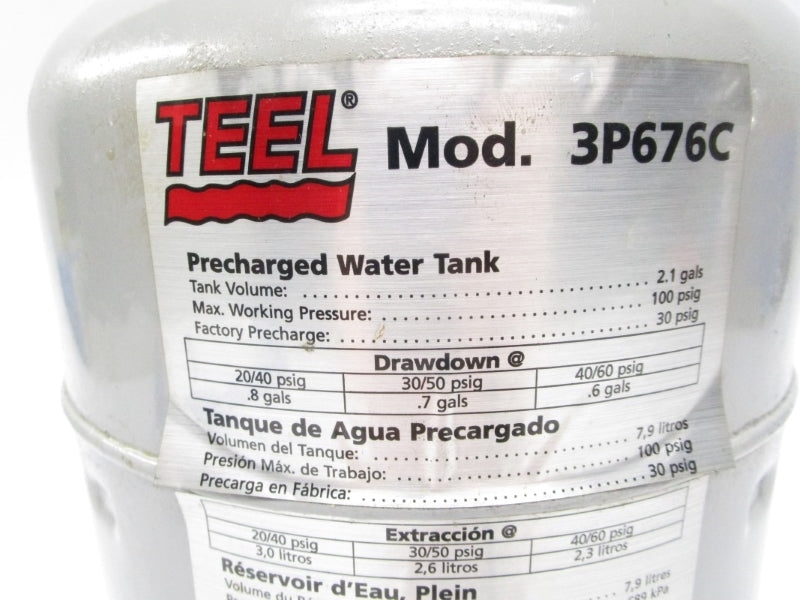 TEEL 3P676C 100PSI NSNP