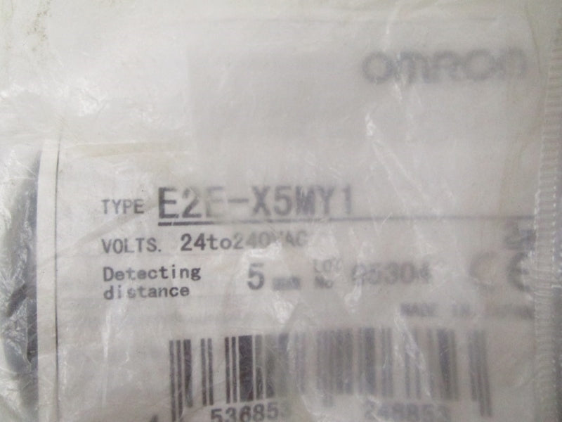OMRON E2E-X5MY1 24-240VAC 2M NSMP