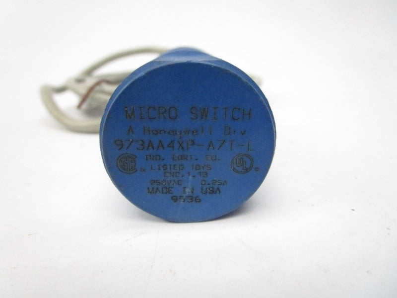 MICRO SWITCH 973AA4XP-A7T-L 250VAC 0.25A UNMP