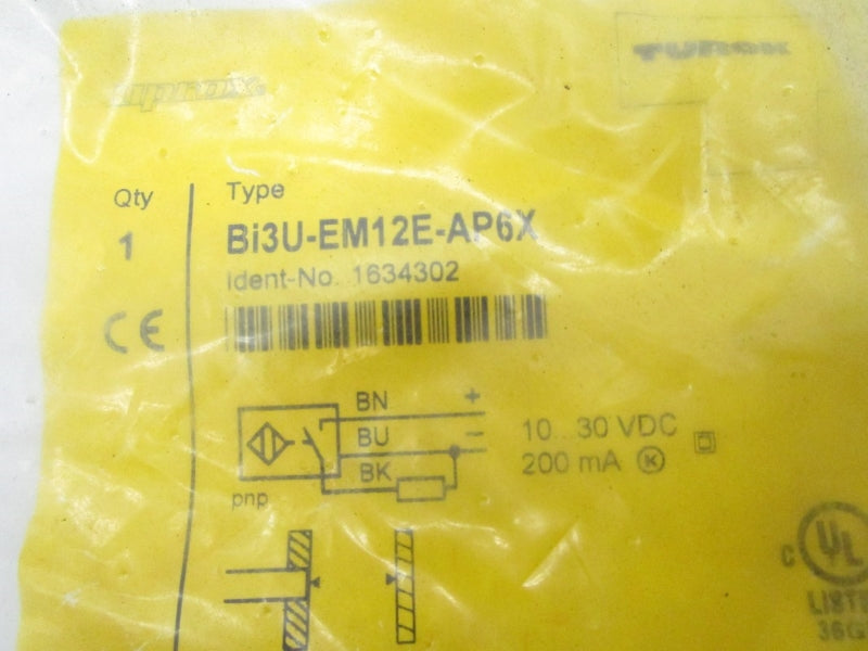 TURCK BI3U-EM12E-AP6X 1634302 10-30VDC NSMP
