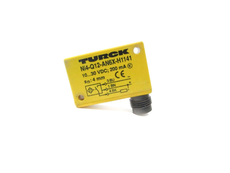 TURCK NI4-Q12-AN6X-H1141 10-30VDC (AS PICTURED) NSNP