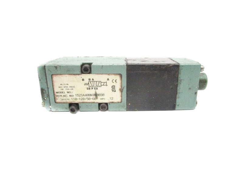 NUMATICS 152SA400K000030 110-120V .12A 150PSI UNMP