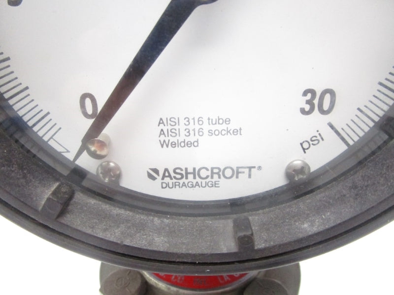 ASHCROFT Q-8401 0-30PSI NSNP