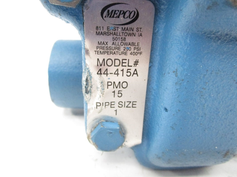 MEPCO 44-415A 250PSI 400'F 1" UNMP