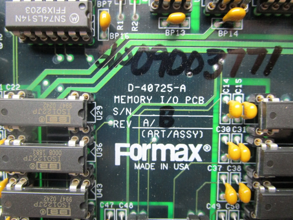 FORMAX D-40725-A REV. A/B UNMP