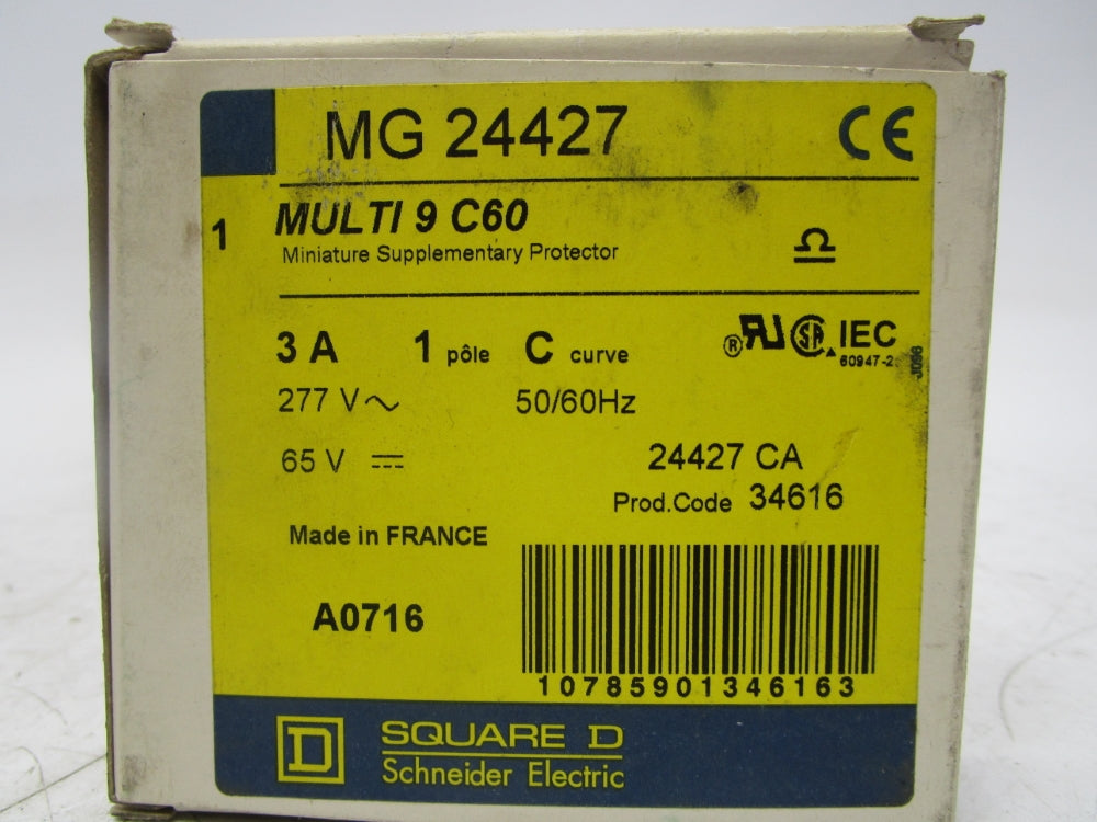 SQUARE D MULTI9C60 3A 277V NSMP