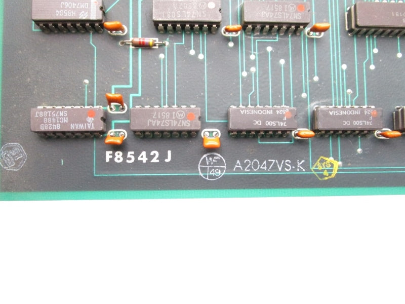 FOXBORO A2047VT-J A2047VS-K F8542J UNMP
