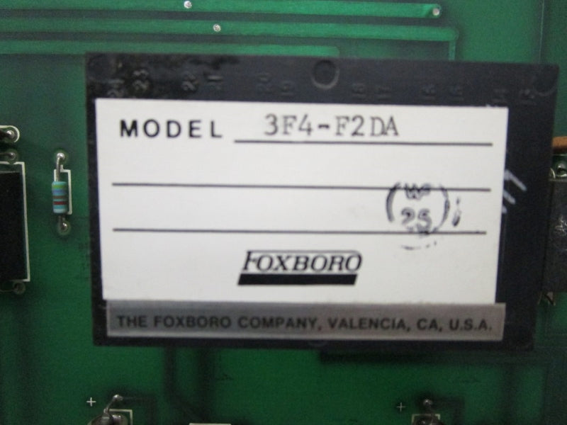 FOXBORO 3F4-F2DA UNMP