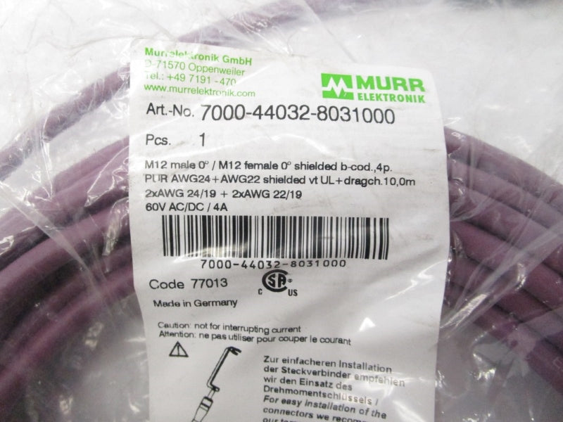 MURR ELEKTRONIK 7000-44032-8031000 60VAC/DC 4A NSMP