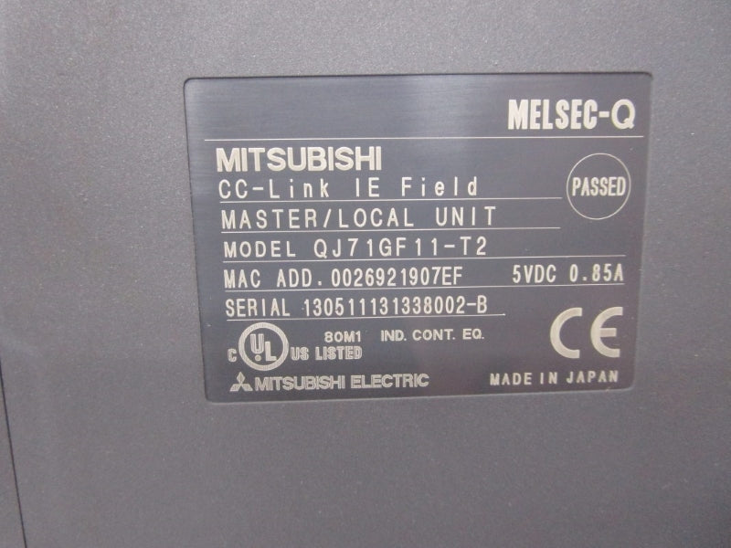 MITSUBISHI QJ71GF11-T2 5VDC 0.85A NSNP