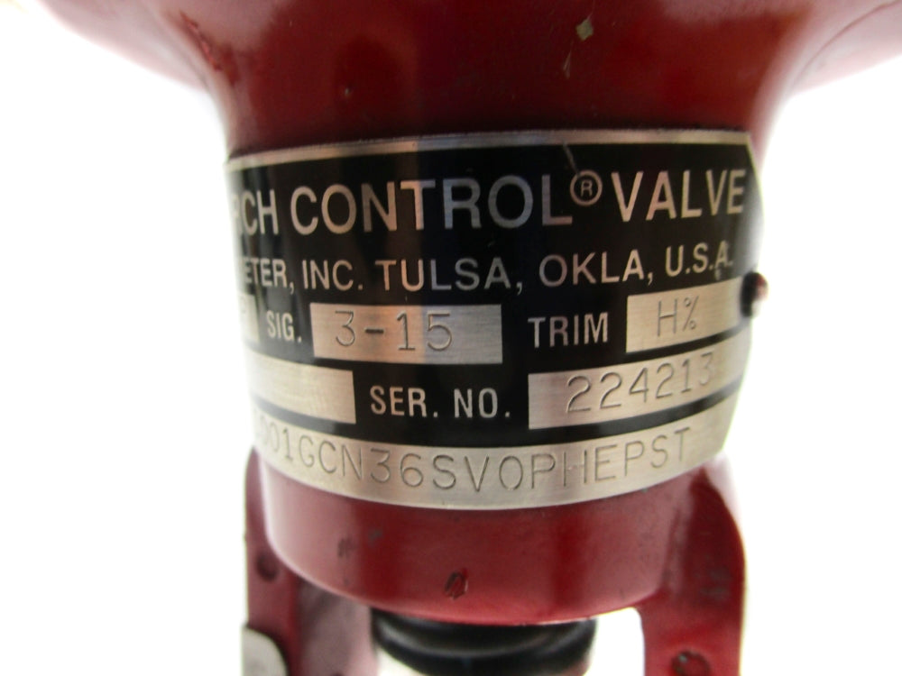RESEARCH CONTROL 1001GCN36SV0PHEPST 3-15SIG UNMP