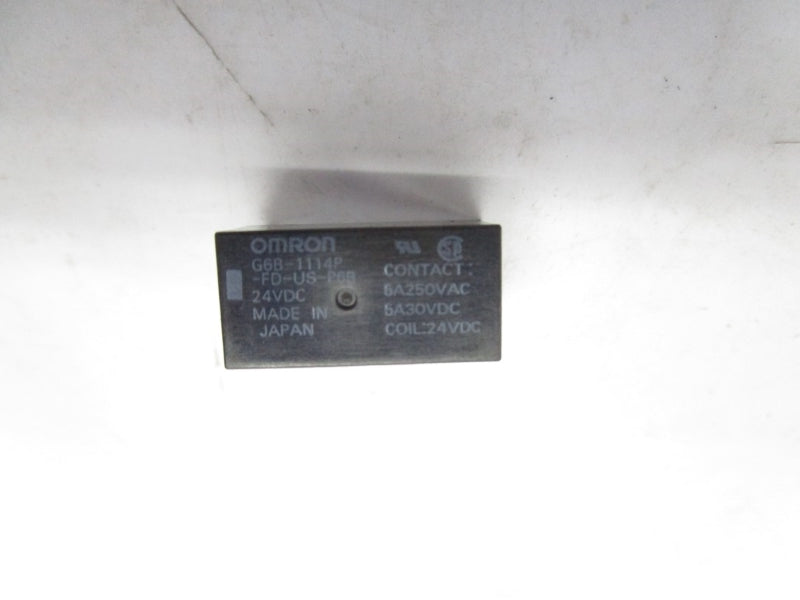 OMRON G6B-1114P-FD-US-P68 24VDC 5A NSNP