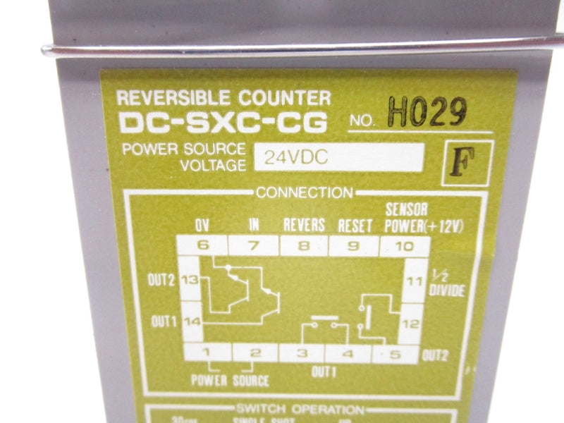 HOKUYO DC-SXC-CG DSXC626 24VDC NSMP