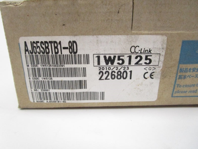 MITSUBISHI AJ65SBTB1-8D 24VDC NSMP