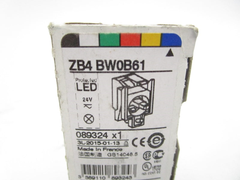 SCHNEIDER ELECTRIC ZB4BW0B61 24V NSMP