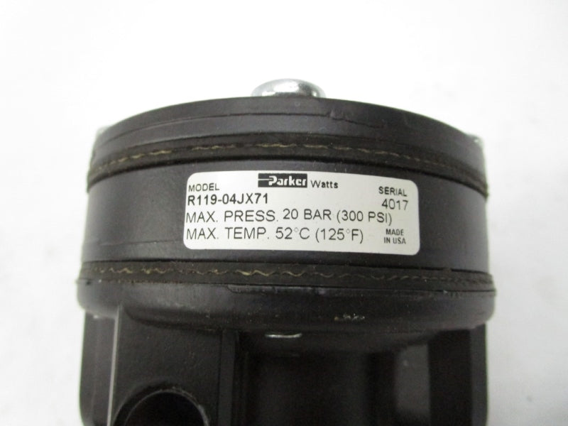 PARKER R119-04JX71 300PSI 125'F NSNP
