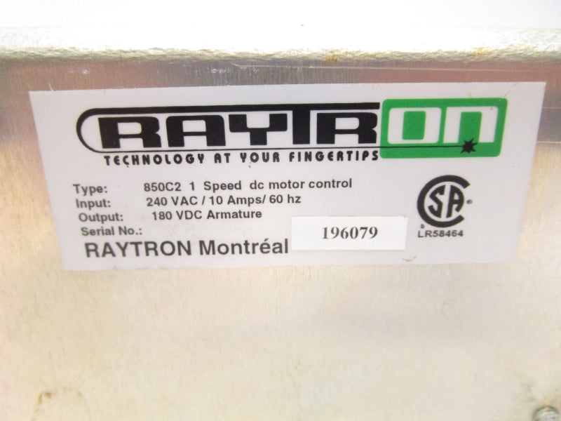 RAYTRON 850C2 240VAC 10A UNMP