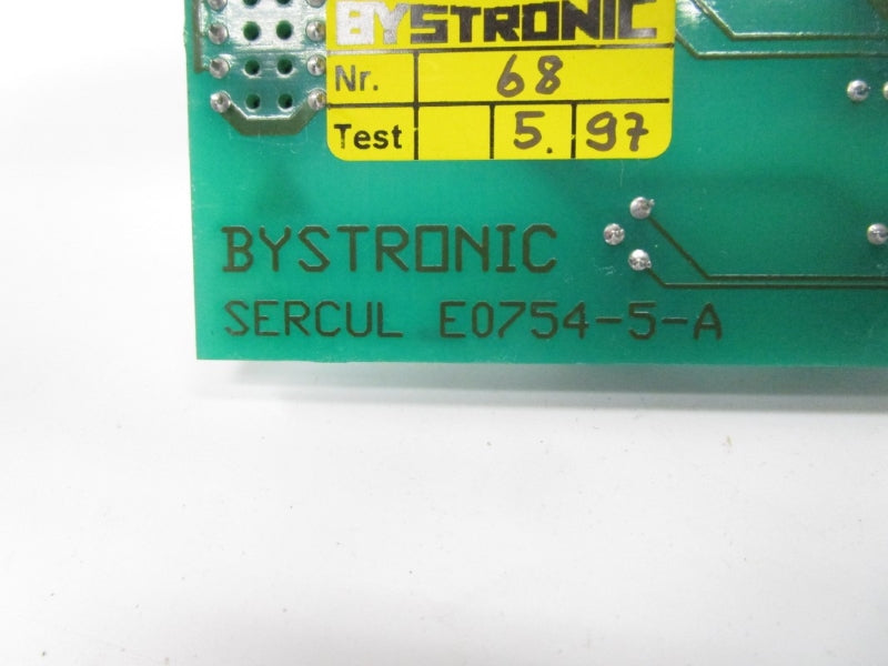 BYSTRONIC E0754-5-A NSNP