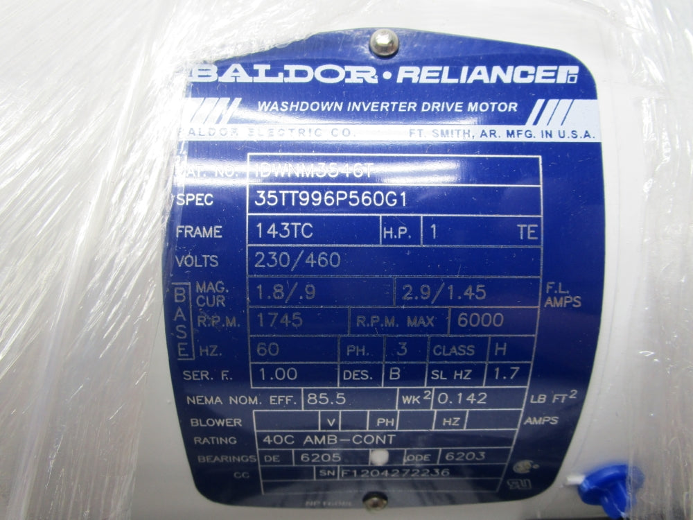 BALDOR IDWNM3546T NSMP