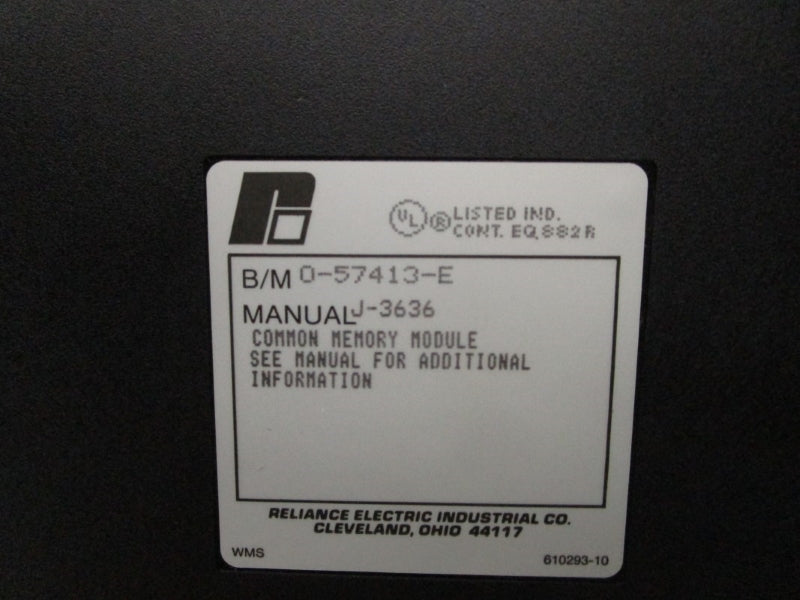 RELIANCE ELECTRIC 0-57413-E UNMP
