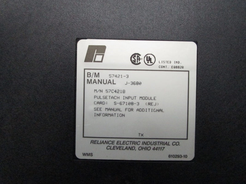 RELIANCE ELECTRIC 57421-3 UNMP