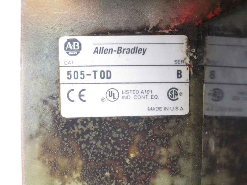 ALLEN BRADLEY 505-TOD SER. B UNMP