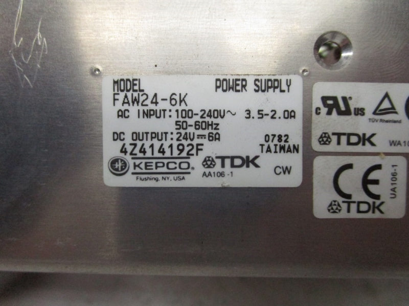 KEPCO FAW24-6K 100-240VAC 3.5-2.0A NSNP