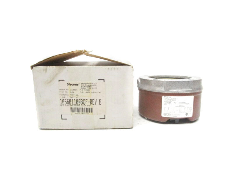 STEARNS 105601100BQF 460VAC .9/.08A NSMP