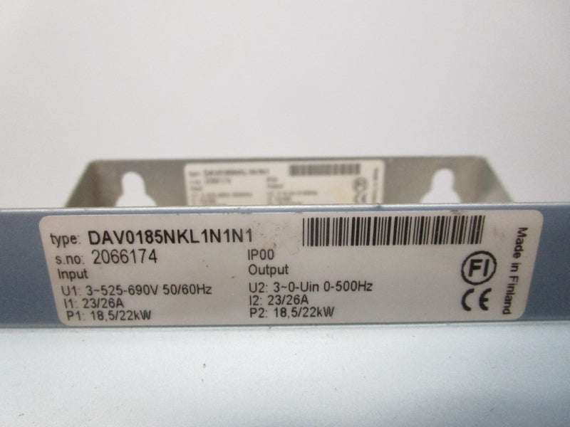 DYNAHOIST DAV0185NKL1N1N1 690V 23/26A UNMP