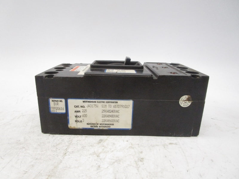 WESTINGHOUSE JA3175W 600VAC 225A UNMP