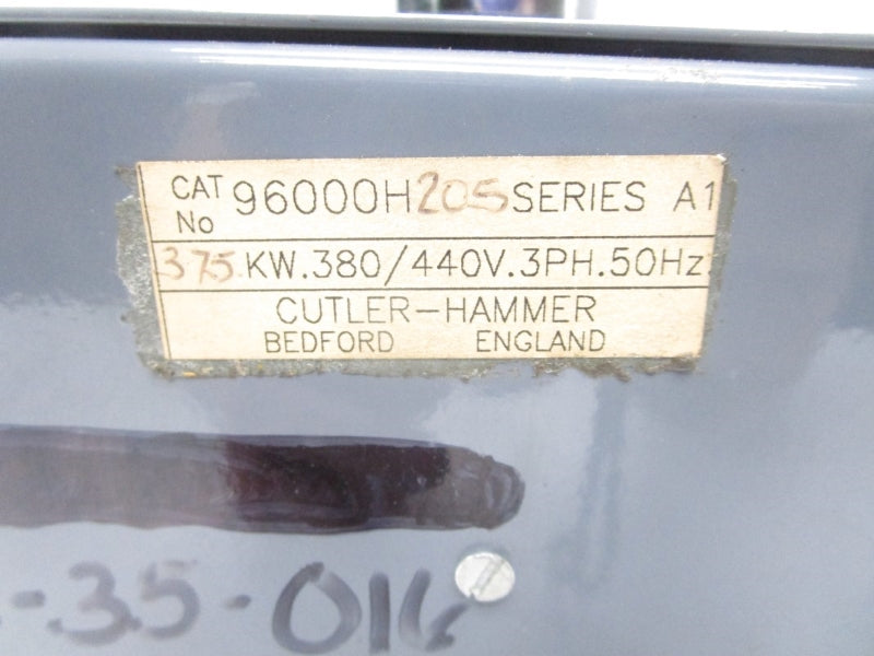 CUTLER HAMMER 96000H205 SER. A1 380/440V NSNP