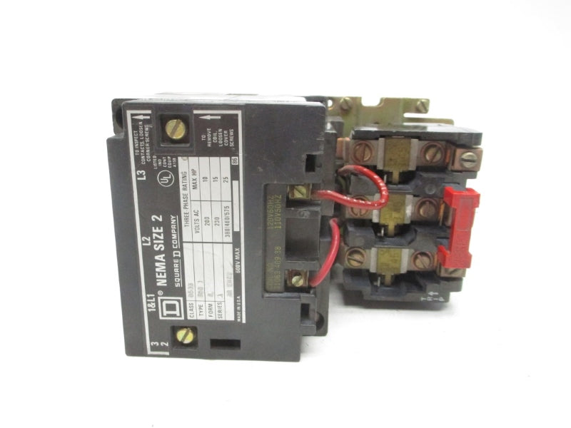 SQUARE D 8536SDG1 SER. A 110/120V UNMP