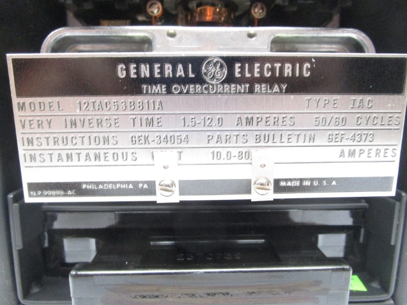 GENERAL ELECTRIC 12IAC53B811A 12A UNMP