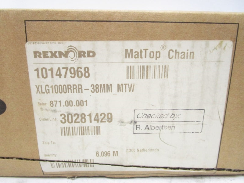 REXNORD 10147968 6.096M (PKG OF 2) NSMP