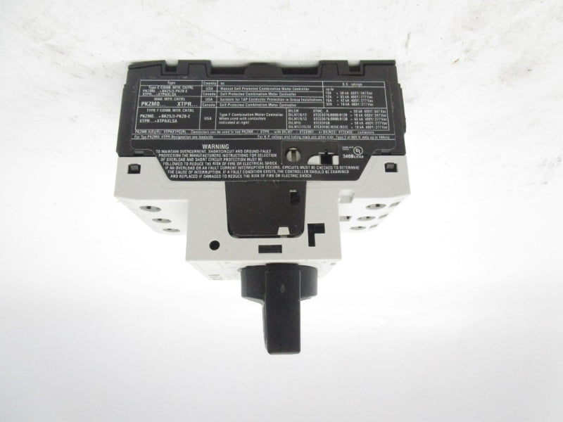 EATON XTPR2P5BC1 PKZM0-2.5/AK 277VAC 1.6-2.5A NSMP