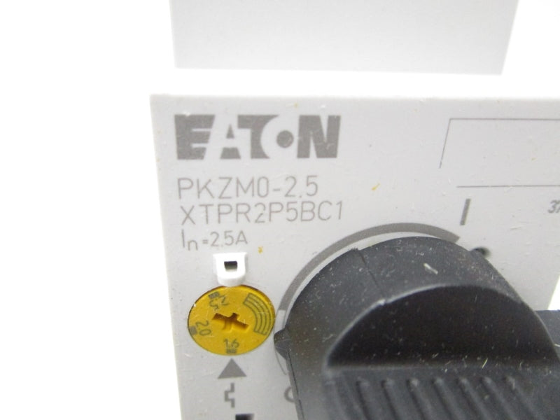 EATON XTPR2P5BC1 PKZM0-2.5/AK 277VAC 1.6-2.5A NSMP