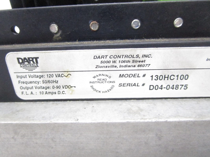 DART CONTROLS 130HC100 120VAC 10A UNMP